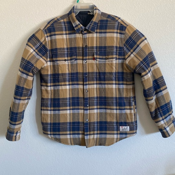 JUSTIN TIMBERLAKE X LEVI’S Plaid Reversible Jacket Size L - Picture 1 of 8